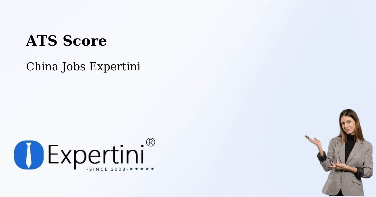 Resume ATS Score & Job Description Match Tool – Jining - China Jobs Expertini