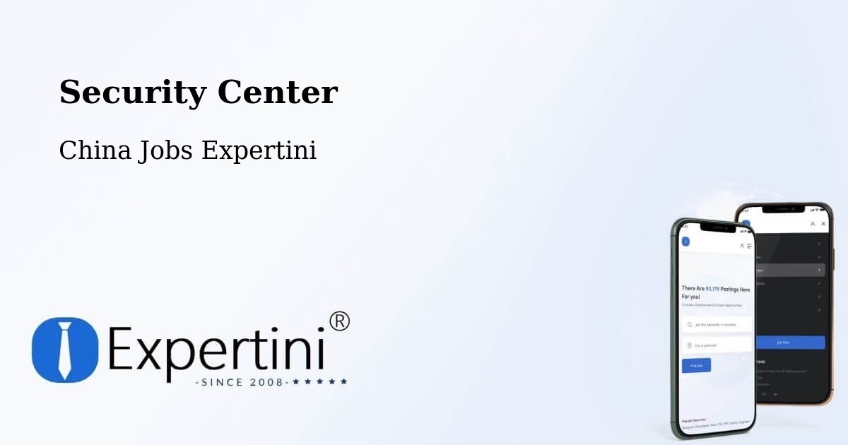Security & Compliance – Jining - China Jobs Expertini